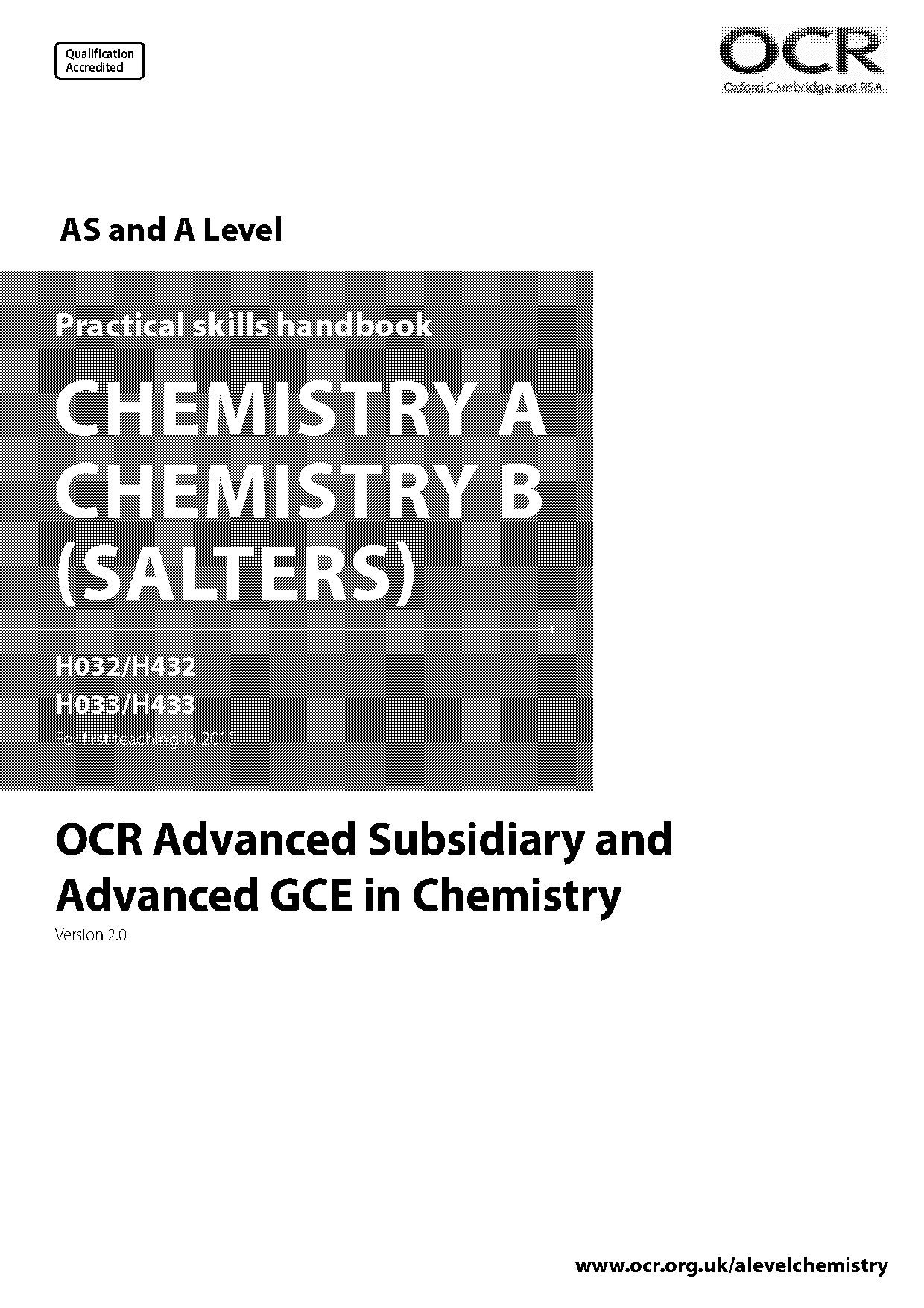 cie as level chemistry practical guide