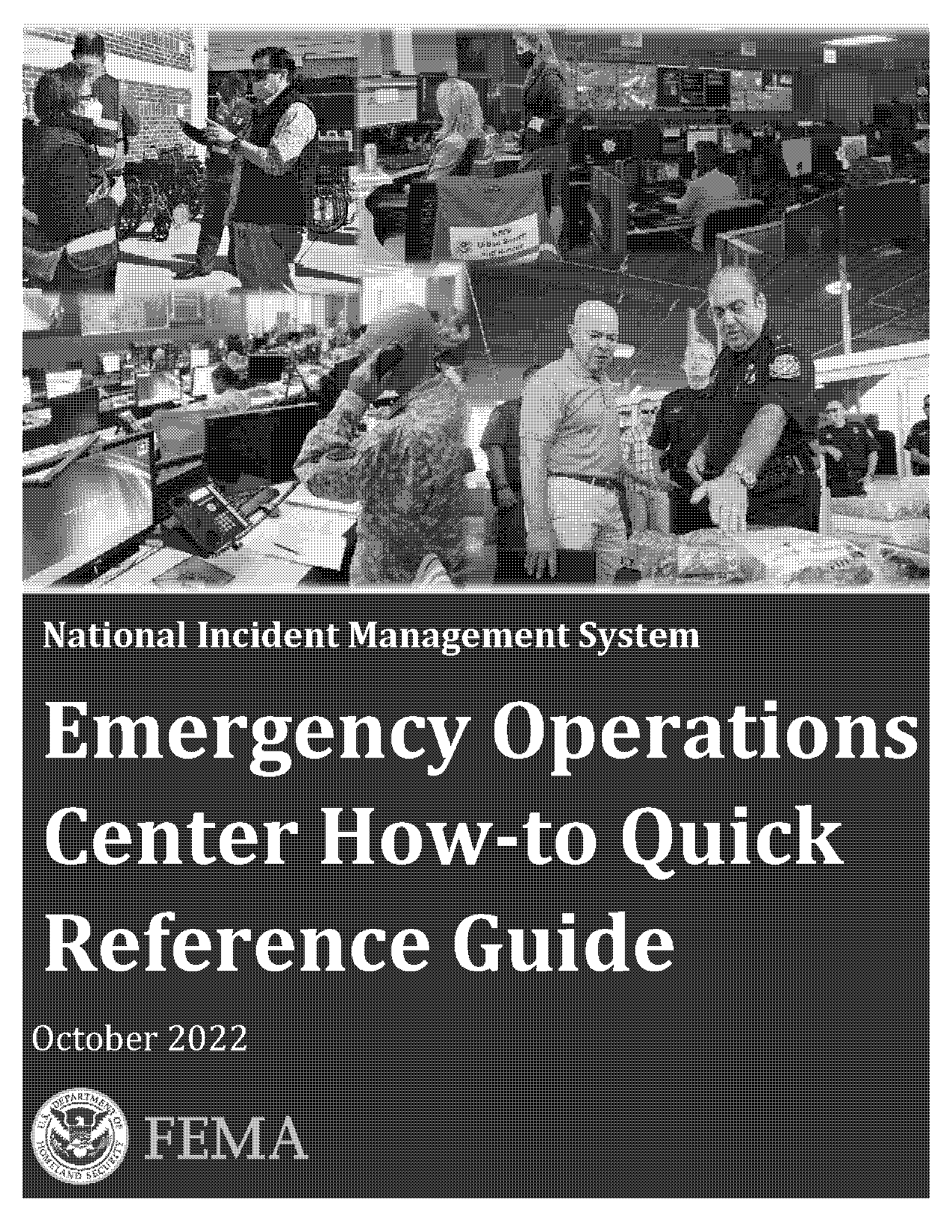 reference sheets for communications operator for a hospital