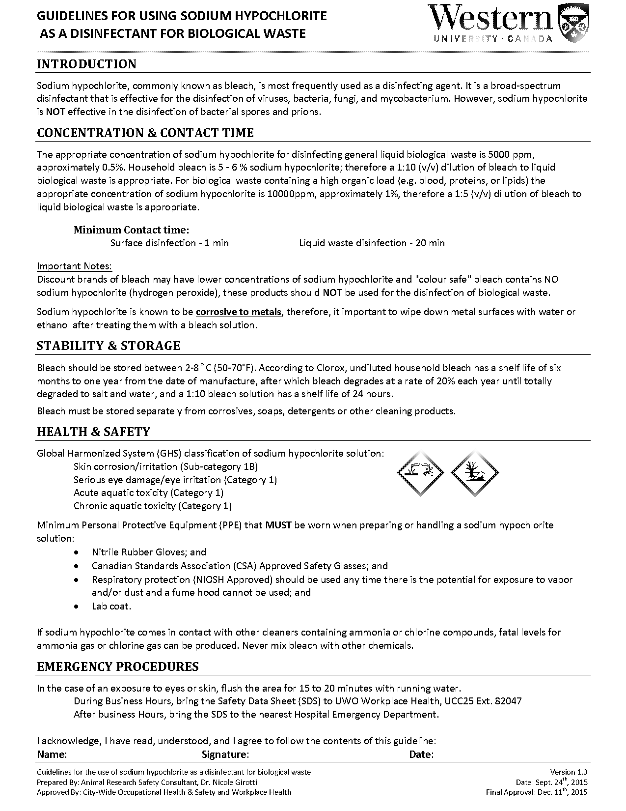 sodiumchlorite directions for use