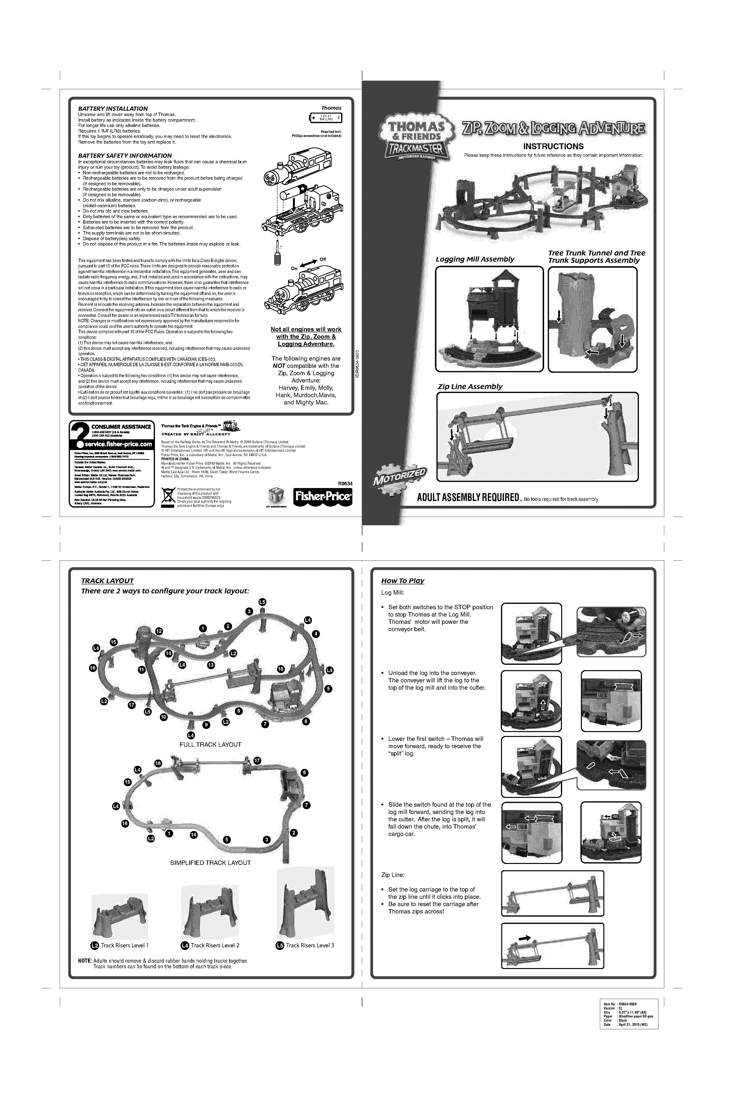 thomas the train misty island deluxe set instructions