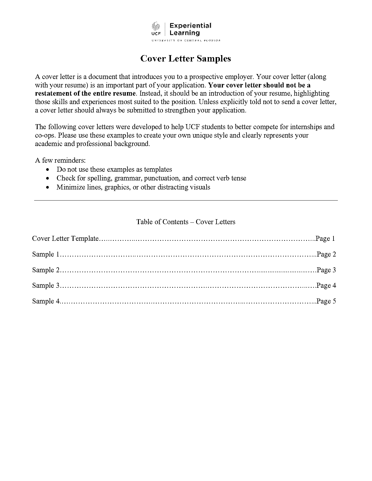 job application format sample