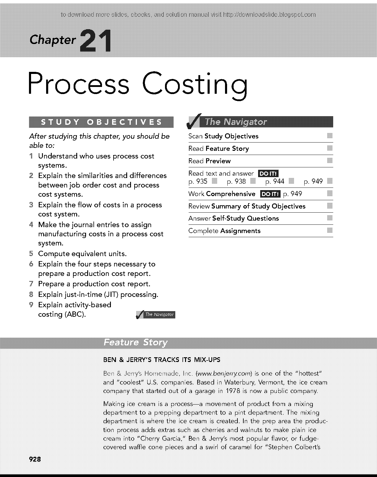 example of jobs using process costing