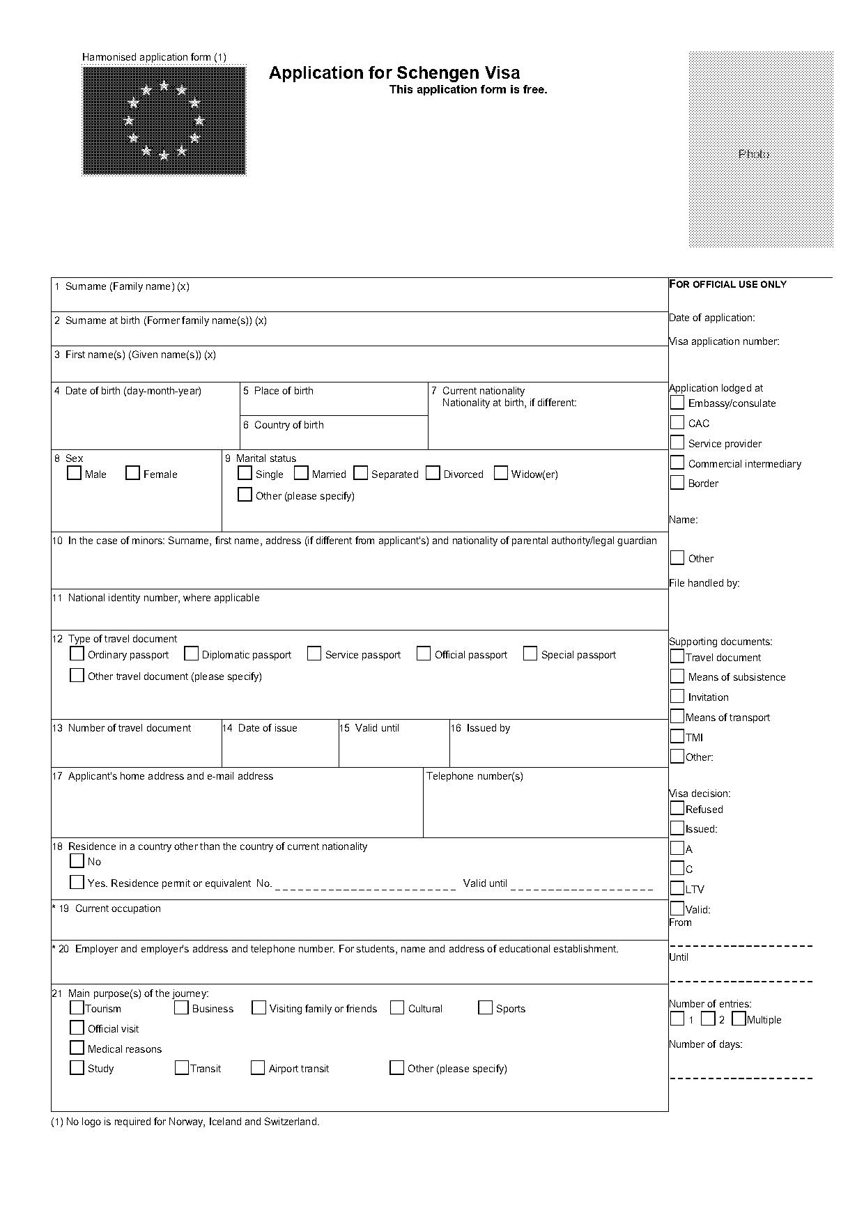 german visit visa application form dubai