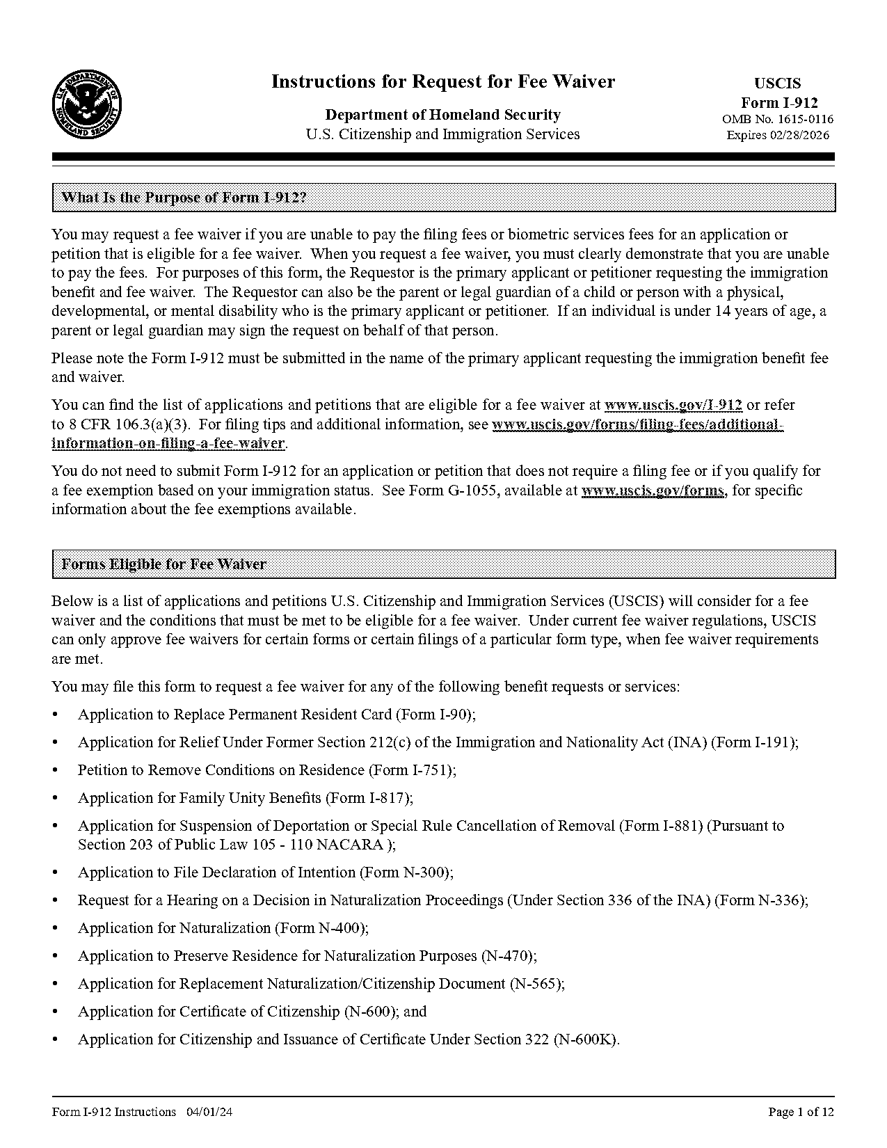 passport renewal and fees