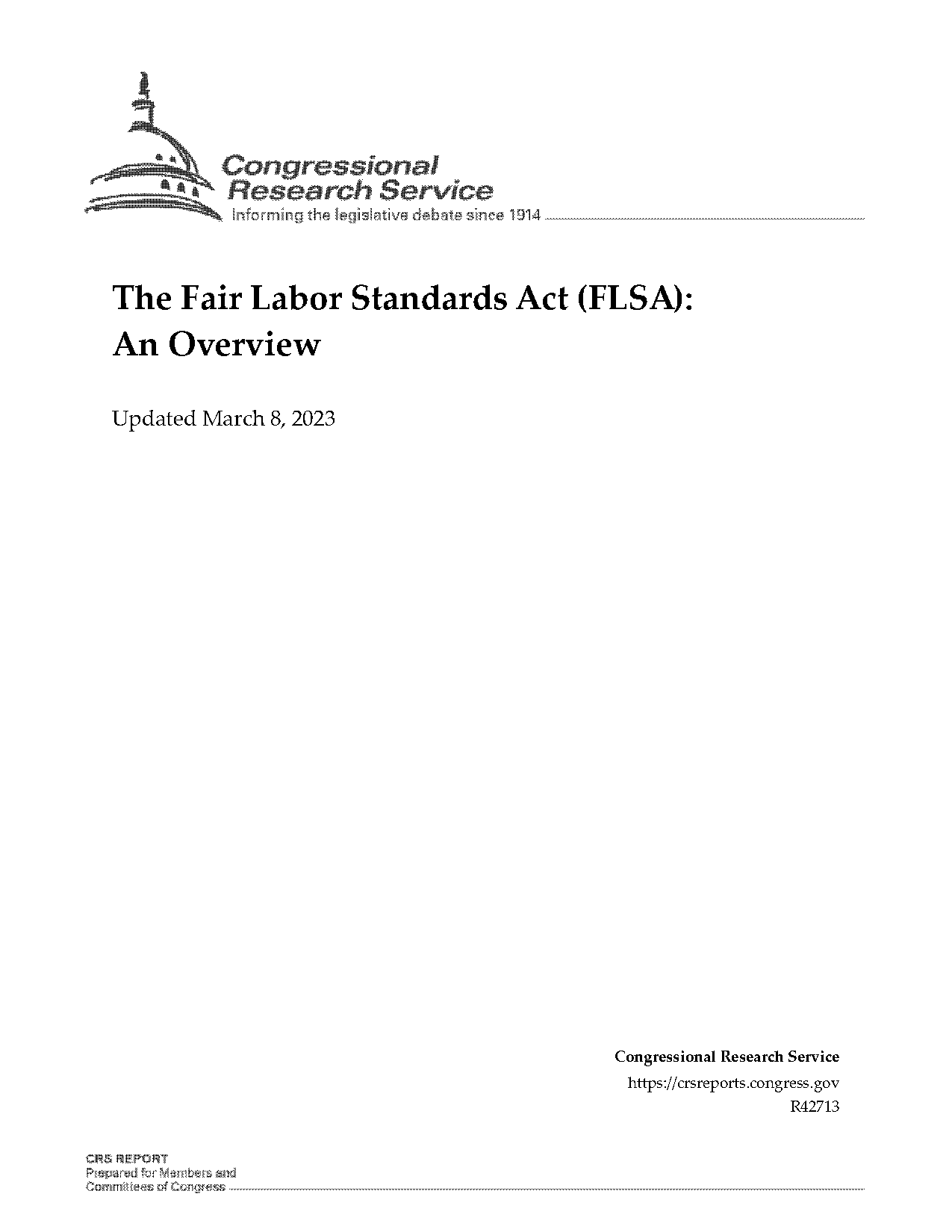 fair labor standards act establish