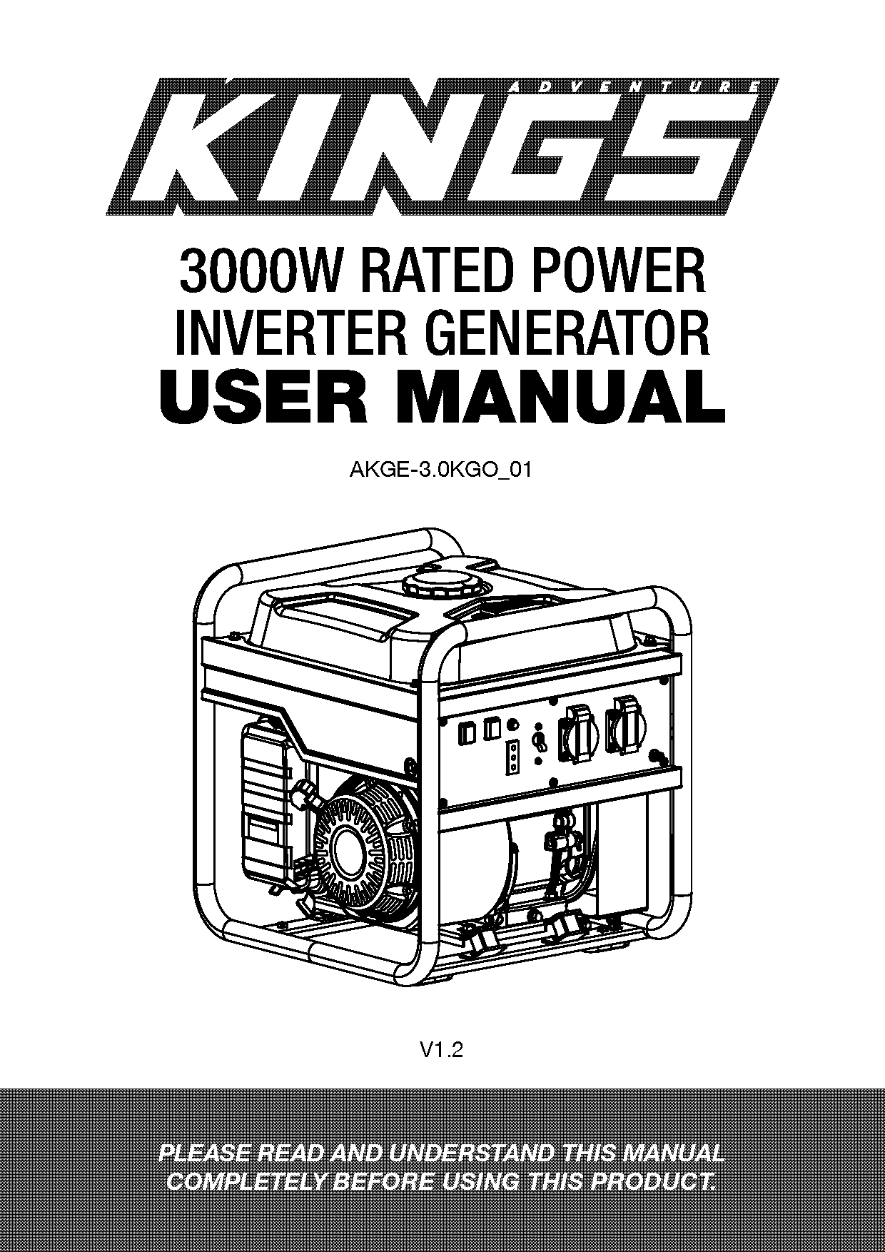 power king generator manual