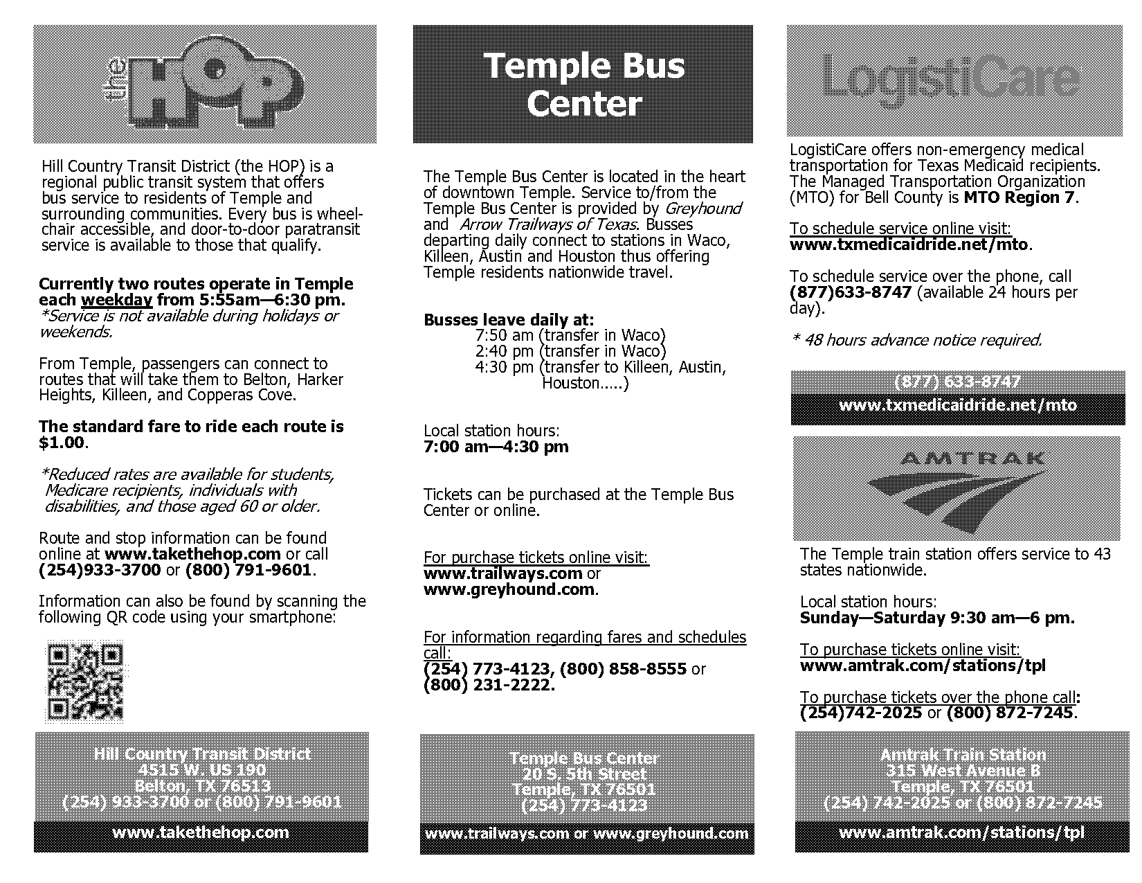 temple train station schedule