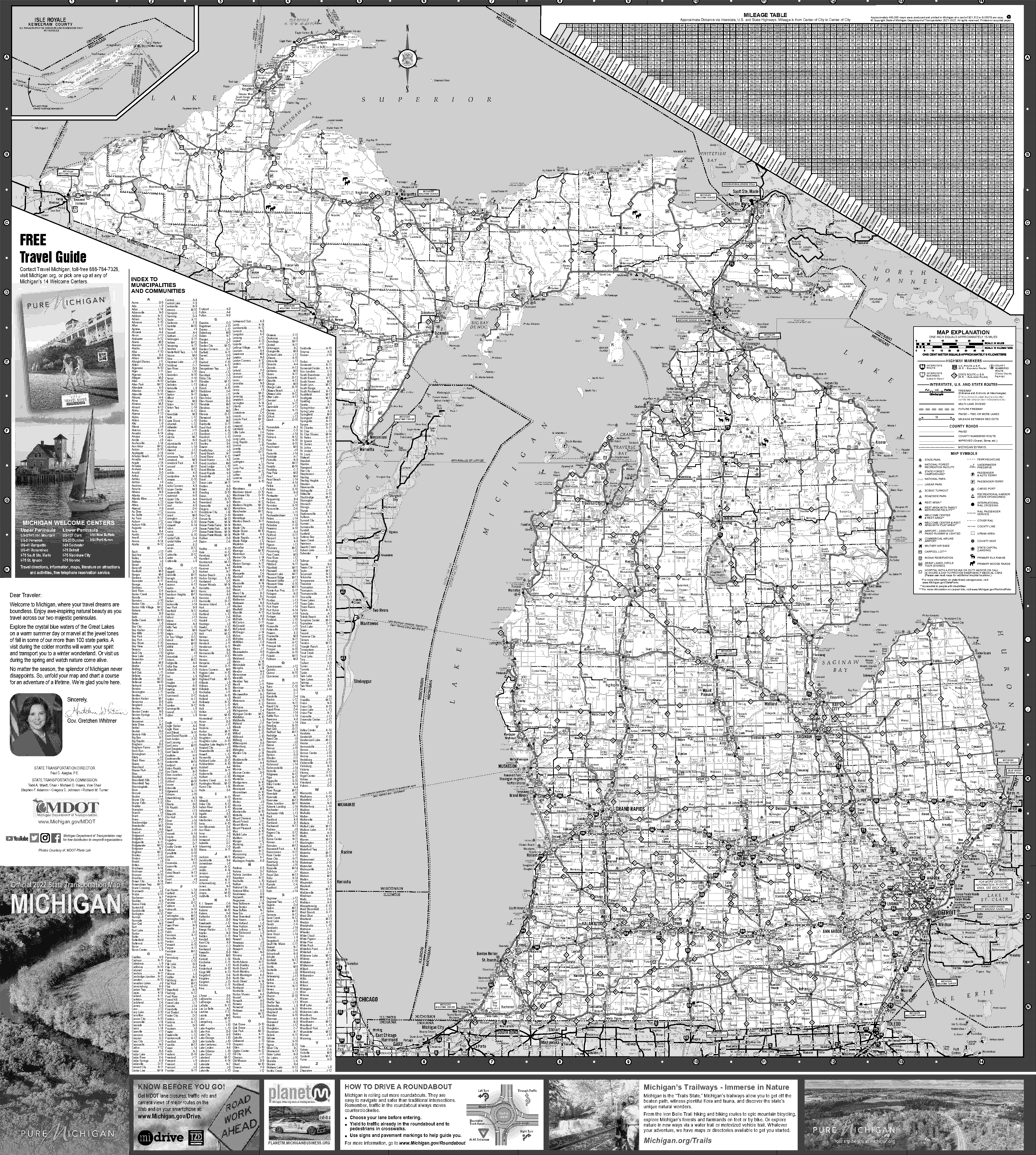 how to print a map for directions