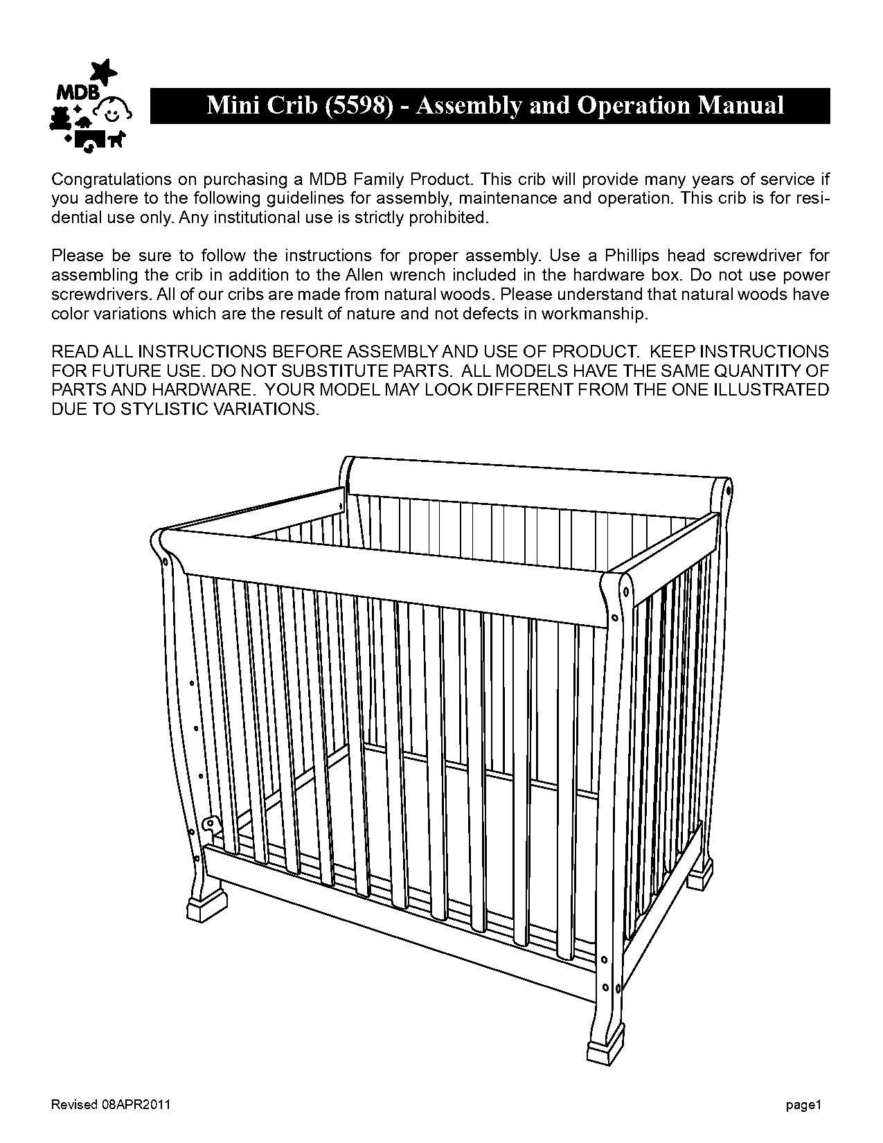 davinci kalani toddler bed instructions