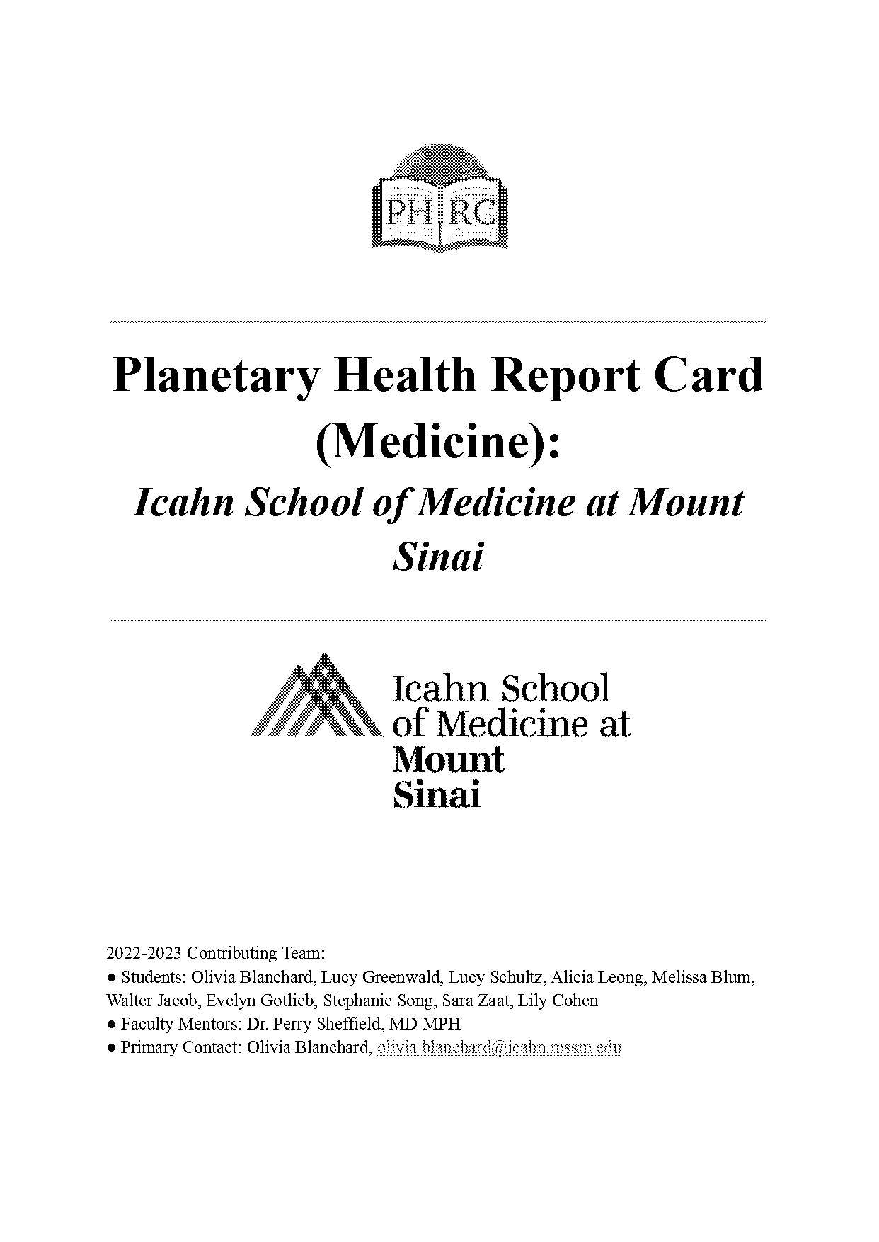 icahn school of medicine mph personal statement