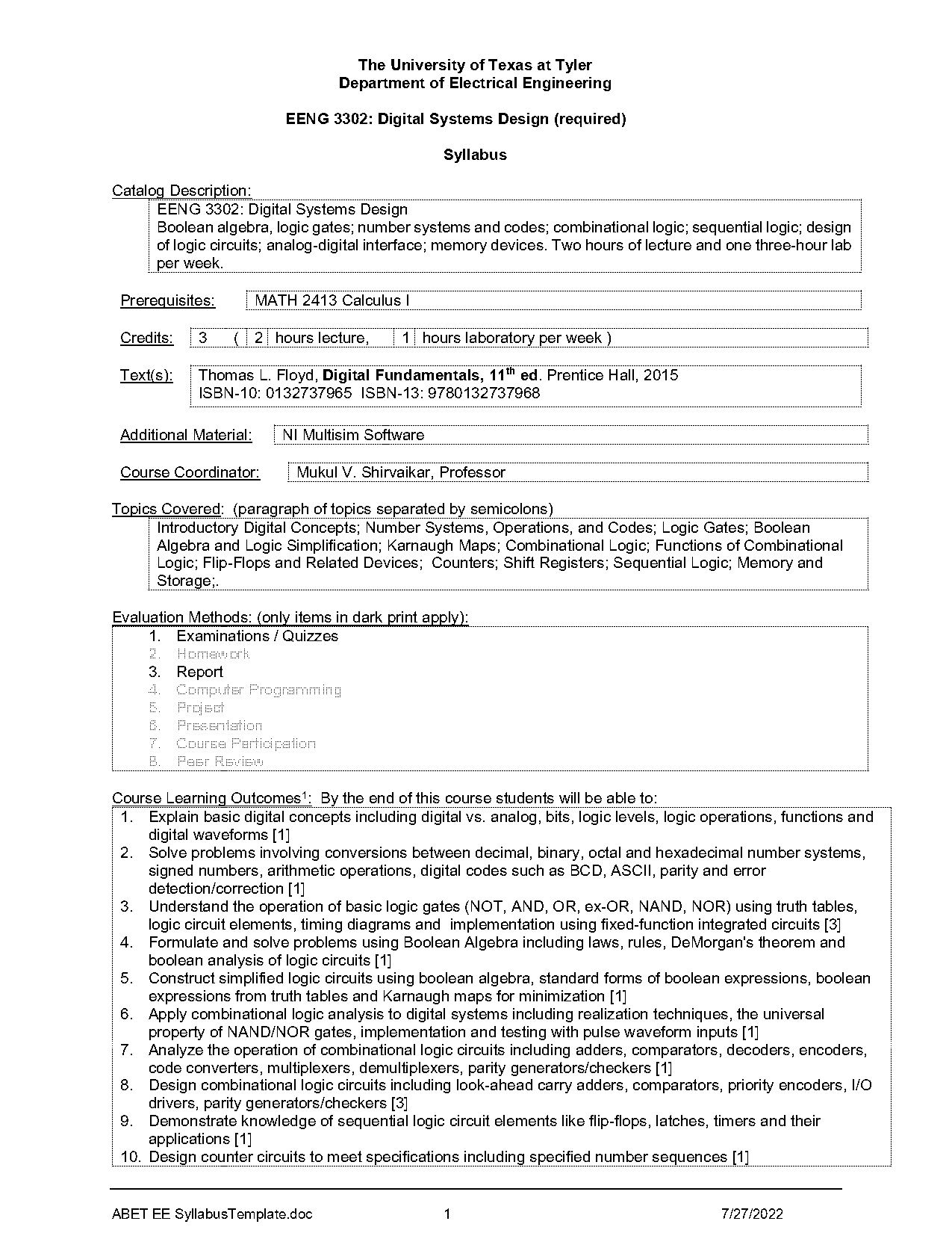 digital logic gates lab report