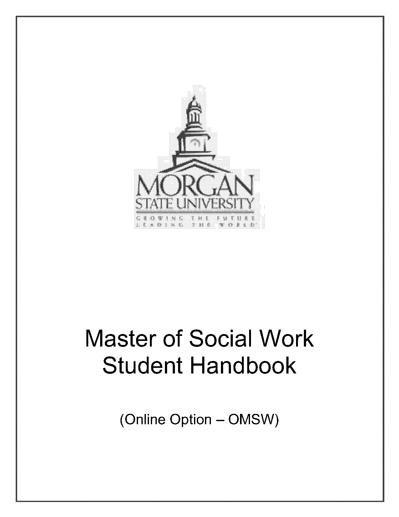 undergraduate grading policy for morgan state university