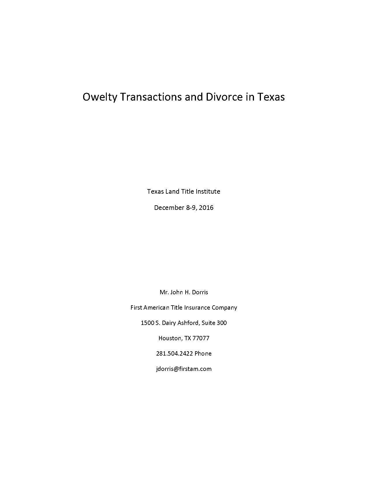 division of property in divorce in texas