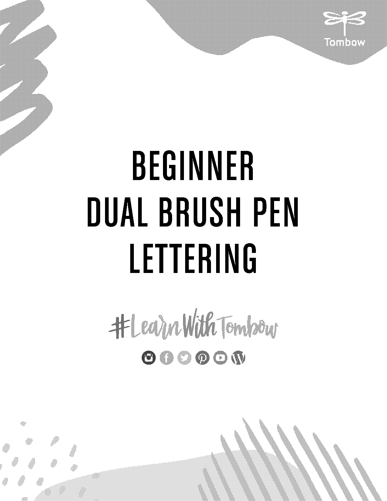 tombow lettering practice worksheets