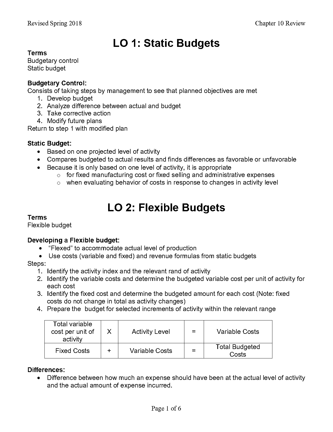 controllable vs non controllable cost examples