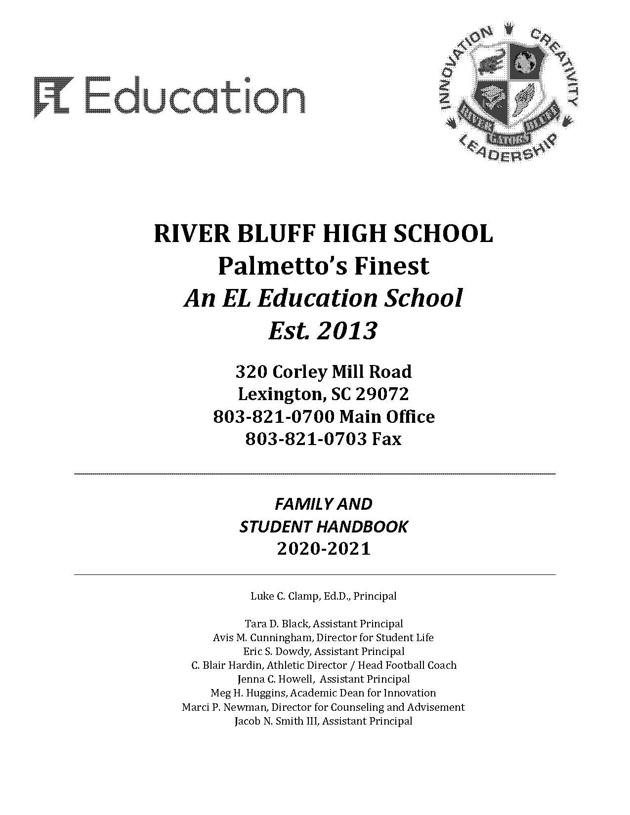 directions to river bluff high school lexington sc