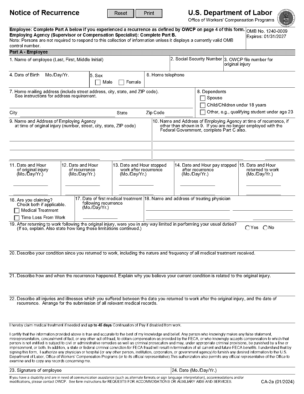 ca pay notice form