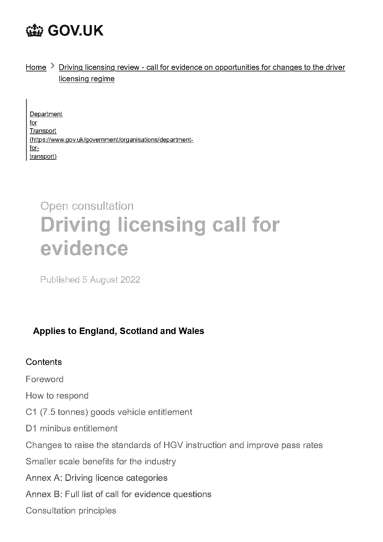 uk driving licence categories p