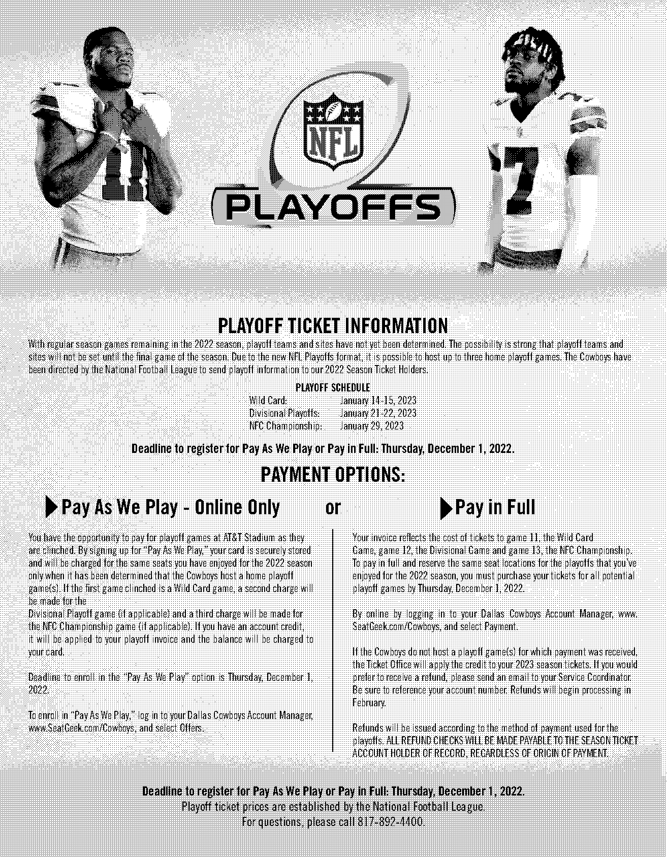 cowboys season tickets for sale