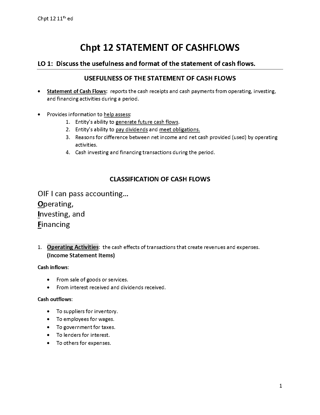 how to prepare a cash flow statement from balance sheet