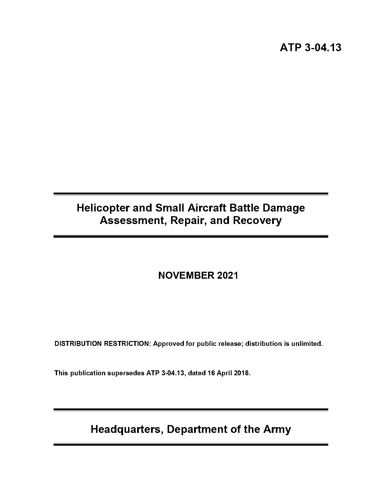 aircraft battle damage repair manual