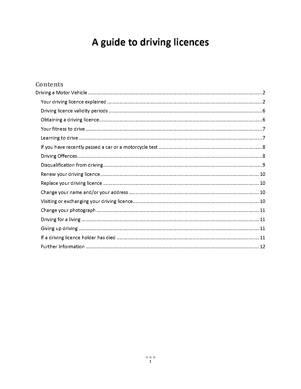 uk driving licence categories p