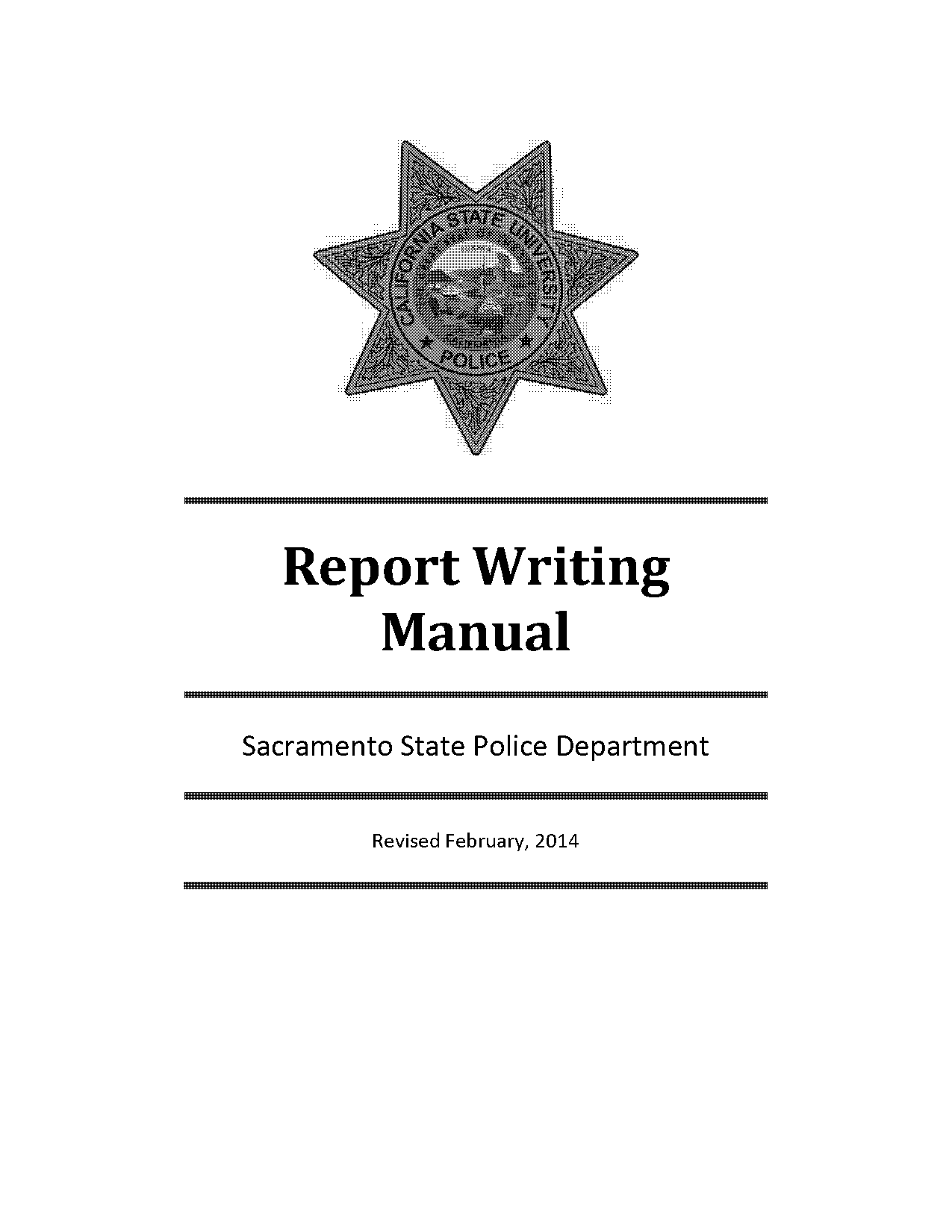 types of reports police officers write