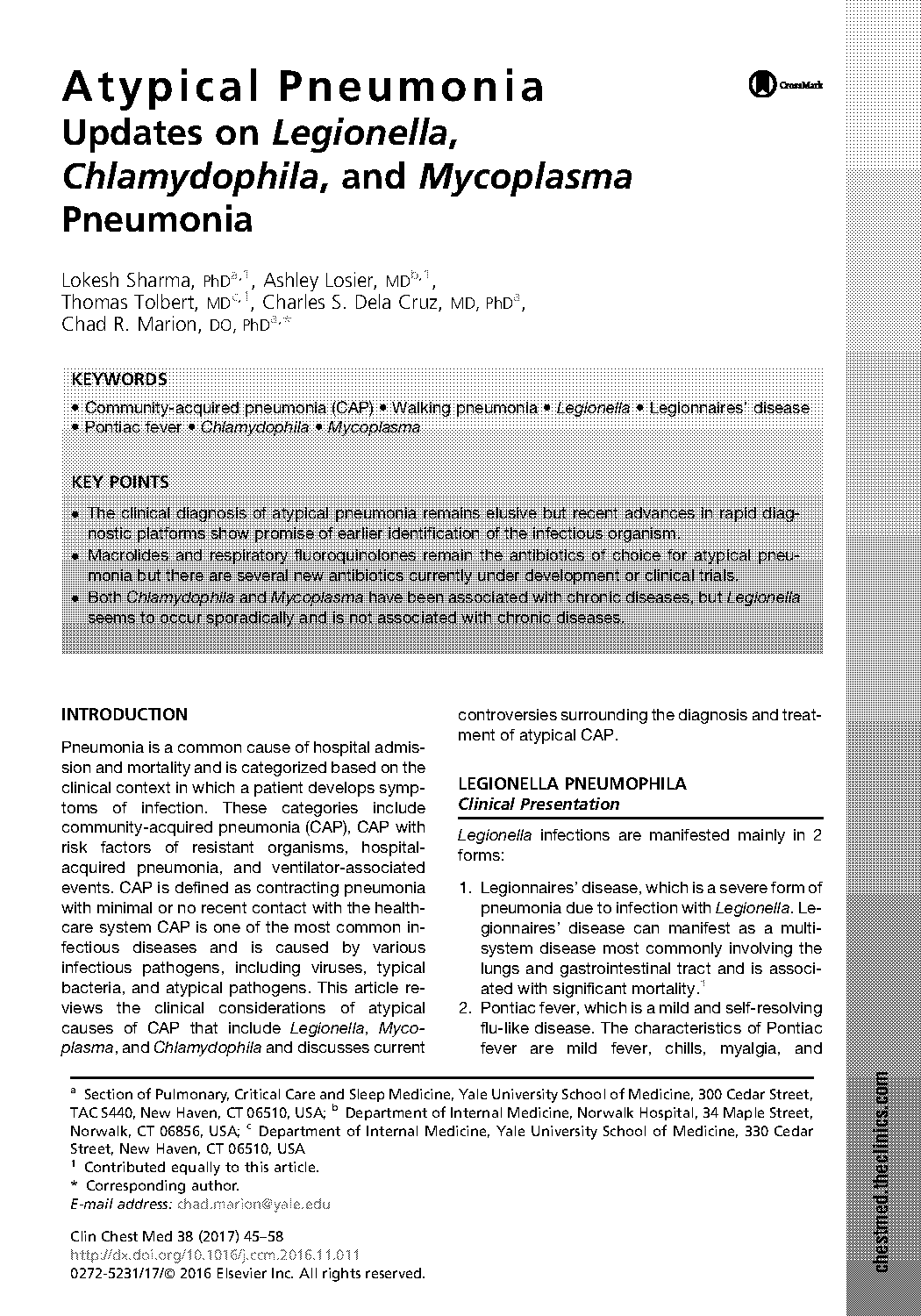 atypical pneumonia presentation powerpoint