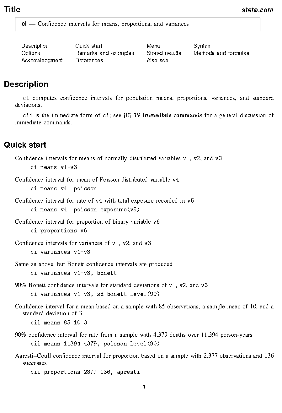 mean and stdev formula for sample of means