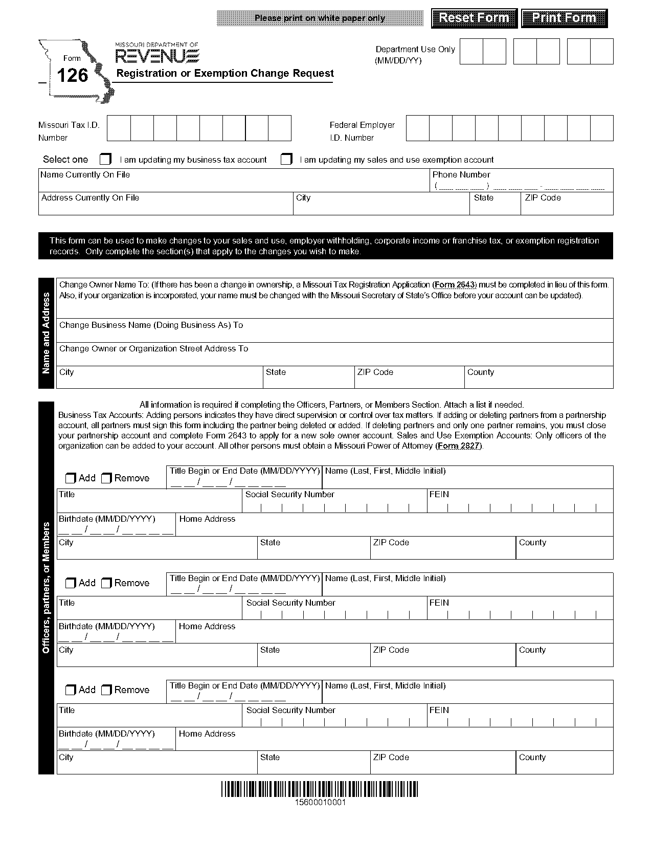 irs business forms order