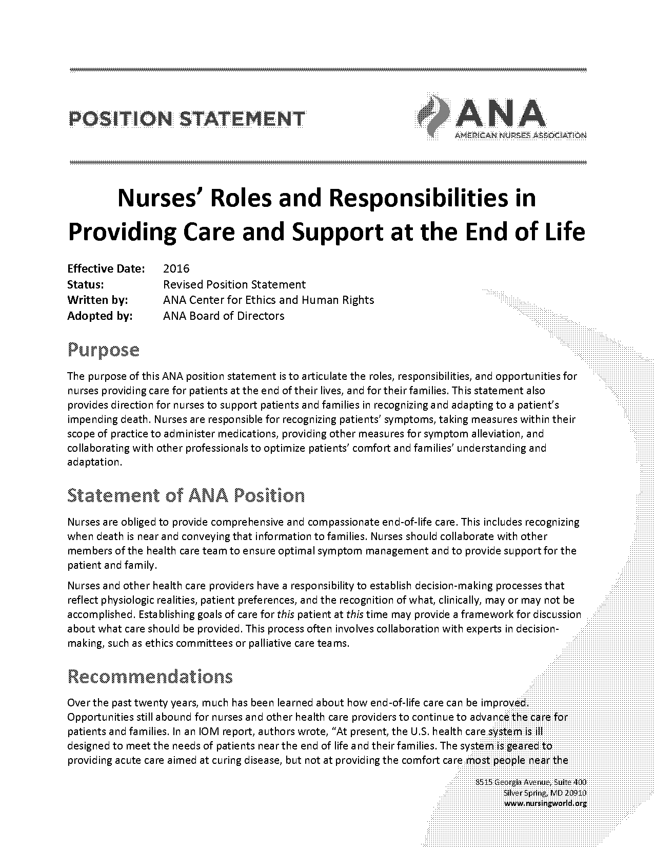 articles on end of life and technology pdf